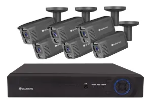 Securia Pro kamerový systém NVR6CHV8S-B smart, černý Pevný disk: 4TB