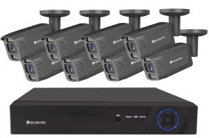 Securia Pro kamerový systém NVR8CHV5S-B smart, černý Pevný disk: 8TB