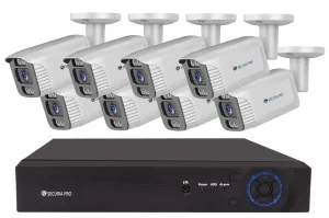 Securia Pro kamerový systém NVR8CHV8S-W smart, bílý Pevný disk: 6TB