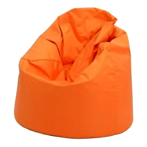 Sedací vak JUMBO oranžový s náplní #3925494