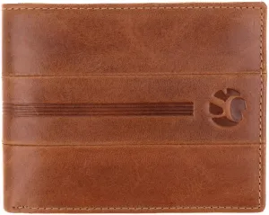 SEGALI Pánská peněženka kožená 1037 tan
