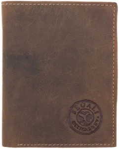 SEGALI Pánská peněženka kožená 1041 hnědá