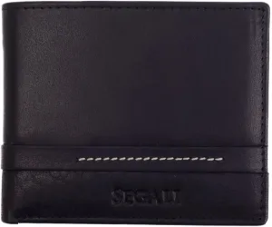 SEGALI Pánská peněženka kožená 1042 černá