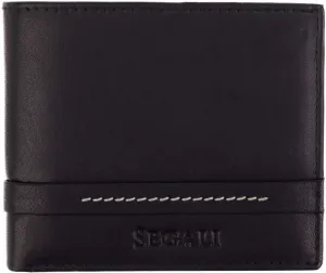 SEGALI Pánská peněženka kožená 1043 černá