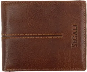 SEGALI Pánská peněženka kožená 985 tan
