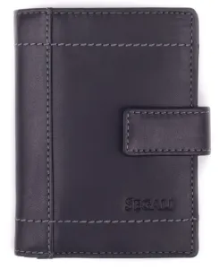 Pánská peněženka kožená Segali 7516L černá