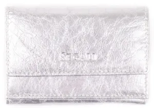 SEGALI Dámská kožená peněženka 1756 silver shiny #1854560