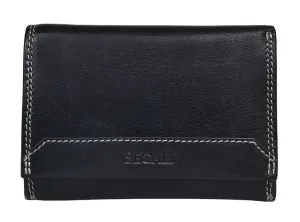 Dámská kožená peněženka SEGALI 7023 Z černá