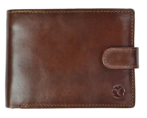 SEGALI Pánská kožená peněženka 103 AL brown