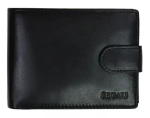 Pánská kožená peněženka SEGALI 2511 černá