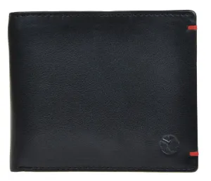 SEGALI Pánská kožená peněženka 7108 black #1887819