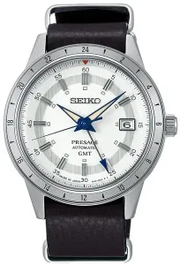 Seiko Presage SSK015J1 Style60's GMT 110th Watchmaking Anniversary Limited Edition + 5 let záruka, pojištění a dárek ZDARMA