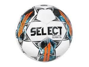 Fotbalový míč Select FB Brillant Super TB Bílá / Šedá