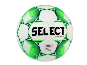 Fotbalový míč Select FB Stratos bílo zelená Bílá / Zelená #181452