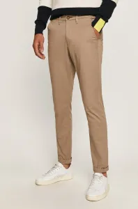 Kalhoty Selected Homme pánské, šedá barva