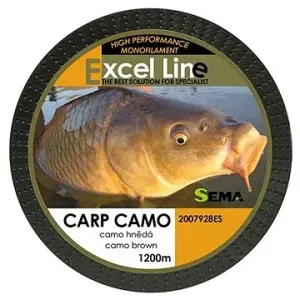 Sema Vlasec Carp Camo Brown 0,28mm 9,85kg 1200m