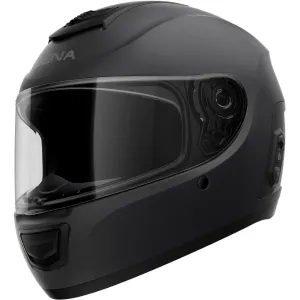 Moto přilba SENA Momentum EVO s integrovaným headsetem  matně černá  XL (61-62)