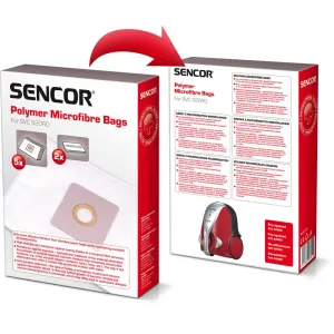 Sencor textilní sáčky SVC 520 RD 5 ks