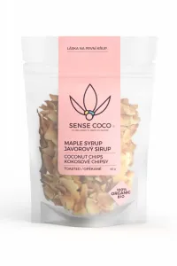 Sense Coco Bio kokosové chipsy s javorovým sirupem 40 g