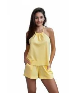 Sensis Marika Dámské pyžamo, L/XL, žlutá