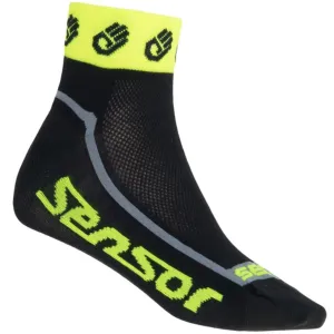 Ponožky SENSOR Race Lite Ručičky reflex žluté - vel. 6-8 #1391194