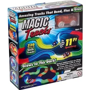 Senzanákupy Magic Tracks (svítící autodráha s autíčkem) 220 dílků