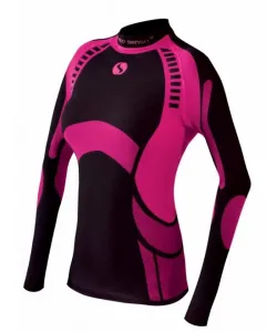 Sesto Senso Thermo Active Dámské sportovní triko, XL, fialově-růžová