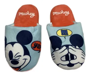 Setino Dětské pantofle - Mickey Mouse modro-červené Obuv: 30/31
