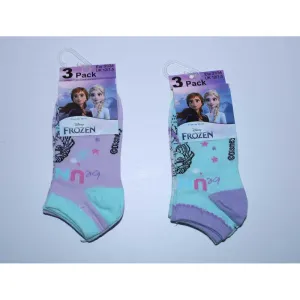 Setino Kotníkové ponožky - Frozen, 3 ks Velikost ponožek: 27-30