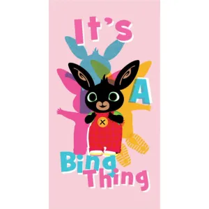 Setino Dětská osuška - Bing, růžová