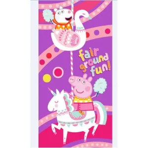 Setino Dětská osuška - Peppa Pig růžovo-fialová #3993913