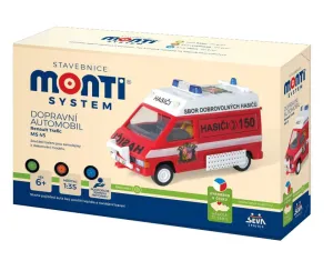 Monti Brigade-Renault Trafic Stavebnice 1:3v krabici 22x16x5cm
