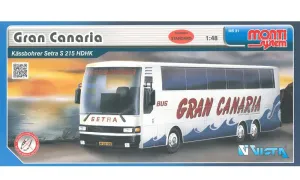 Stavebnice Monti 31 Gran Canaria Bus Setra v krabici 31x16x7cm 1:48