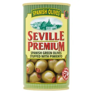 Seville premium Zelené olivy s papričkou 350 g #1161399