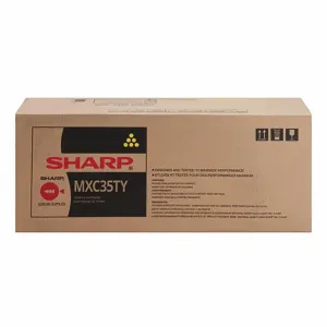 SHARP MX-C35TY - originální toner, žlutý, 6000 stran
