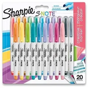 SHARPIE S-Note, 20 barev