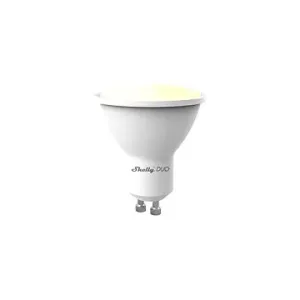 Shelly DUO G10, stmívatelná žárovka 475 lm, závit GU10, nastavitelná teplota bílé, WiFi