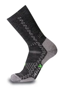 SherpaX /ApasoX Elbrus Long ponožky hrubé šedé - 35–38