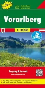 OER 88 Vorarlberg 1:100 000 / automapa
