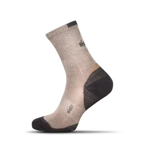 Buďchlap Bavlněné pánské ponožky v béžové barvě Clima Plus #1925798