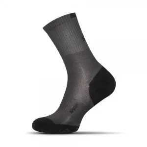 Buďchlap Bavlněné pánské ponožky v šedé barvě Clima Plus #1925524