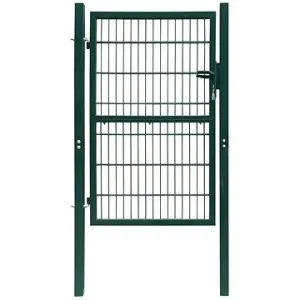 2D plotová branka (jednokřídlá), zelená, 106×230 cm 141752