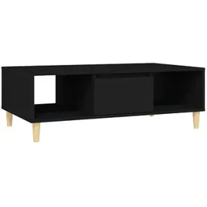 SHUMEE Konferenční stolek černý 103,5 × 60 × 35 cm dřevotříska, 806014