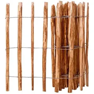 Laťkový plot lískové dřevo 90 × 500 cm #5878353