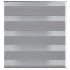 Roleta den a noc  Zebra  Twinroll 60x120 cm šedá