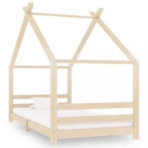 Dětská postel 90x200 borovice Dekorhome Přírodní dřevo #115539