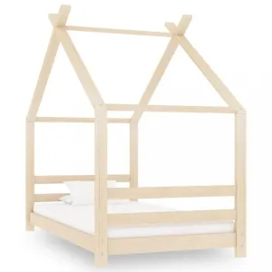 Dětská postel 80x160 borovice Dekorhome Přírodní dřevo #115477