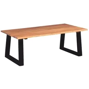 Konferenční stolek, masivní akáciové dřevo, 110x60x40 cm