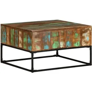 SHUMEE Konferenční stolek 68 × 68 × 41 cm masivní recyklované dřevo, 320819