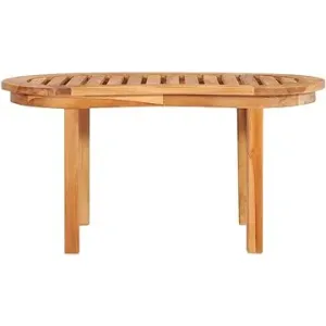 SHUMEE Konferenční stolek 90 × 50 × 45 cm masivní teakové dřevo, 48027